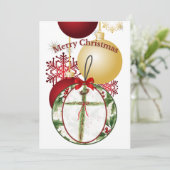 Christmas Ornament Card シーズンカード (スタンド正面)