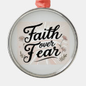  Christmas Ornament | Faith Inspired メタルオーナメント (正面)