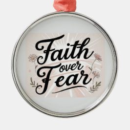  Christmas Ornament | Faith Inspired メタルオーナメント