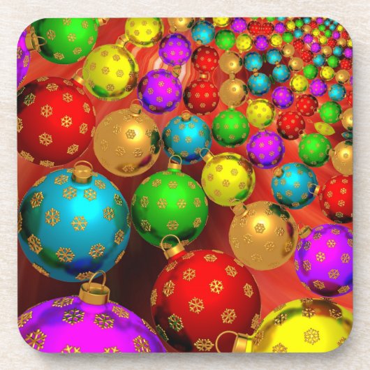 Christmas Ornament Jamboree コースター (正面)