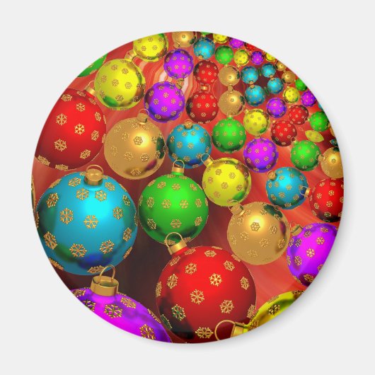 Christmas Ornament Jamboree マグネット (正面)