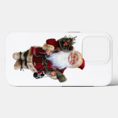 Christmas ornament Santa Claus doll Case-Mate iPhoneケース (裏面 (横))