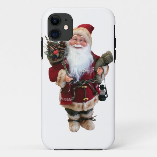 Christmas ornament Santa Claus doll Case-Mate iPhoneケース (裏面)