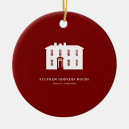 Christmas Ornament — Stephen Hopkins House セラミックオーナメント