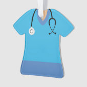 Christmas Ornament Surgeonパーソナライズな博士 オーナメント (正面)