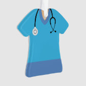 Christmas Ornament Surgeonパーソナライズな博士 オーナメント (正面)