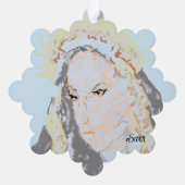 Christmas Ornament : The Virgin Mary オーナメントカード (裏面)