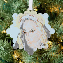 Christmas Ornament : The Virgin Mary