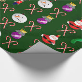 Christmas Ornament Wrapping Paper ラッピングペーパー (角)