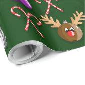 Christmas Ornament Wrapping Paper ラッピングペーパー (ロールコーナー)