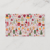 Christmas Ornaments 名刺 (裏面)