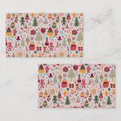 Christmas Ornaments 名刺 (正面/裏面)