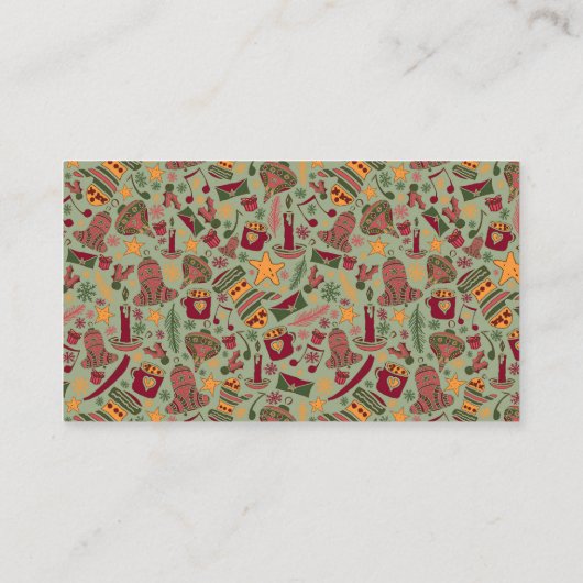 Christmas Ornaments 2 名刺 (裏面)