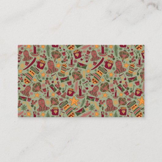 Christmas Ornaments 2 名刺 (正面)