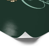 Christmas Ornaments Faith Hope And Charity Vector ポスター (コーナー)