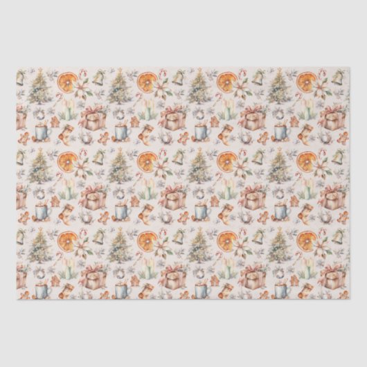 Christmas Ornaments Tissue Paper 薄葉紙 (正面)
