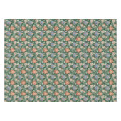 Christmas Ornate Ornaments Of Jewels On Pine  テーブルクロス (正面(横))