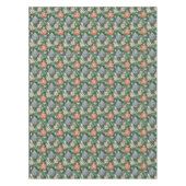 Christmas Ornate Ornaments Of Jewels On Pine  テーブルクロス (正面)