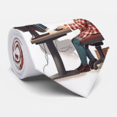 Christmas Over The Years - Men's Custom Necktie ネクタイ (ロール)