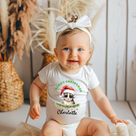 Christmas Oz Animals Sugar Glider Family Matching ベビーボディスーツ