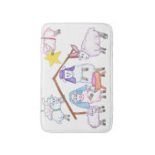 Christmas Pageant Shower Curtain バスマット (正面縦)