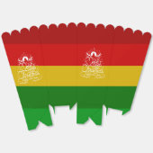 Christmas Palette Popcorn Favor Box フェイバーボックス (見開き)