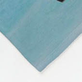 Christmas palm tree tropical Holiday フリースブランケット (角)