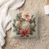 Christmas Panettone Arrangement クッション (ブランケット)