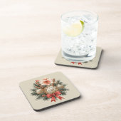 Christmas Panettone Arrangement コースター (右側)