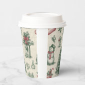 Christmas paper cup 紙コップ (左)