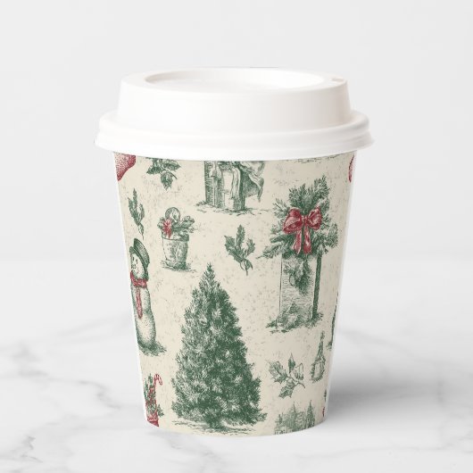 Christmas paper cup 紙コップ (正面)