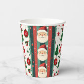 Christmas Paper Cup – Santa Claus  紙コップ (裏面)