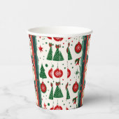 Christmas Paper Cup – Santa Claus  紙コップ (右)