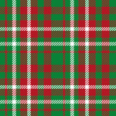 Christmas Paper Gift Bags Elegant Tartan Accent ミディアムペーパーバッグ