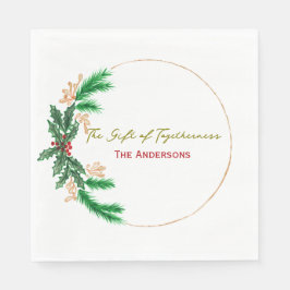 Christmas Paper Napkins –  Party Table Accessories スタンダードランチョンナプキン