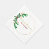 Christmas Paper Napkins – Party Table Accessories スタンダードランチョンナプキン (角)