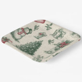 Christmas paper plate ペーパープレート (傾斜あり)