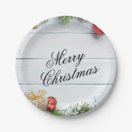 Christmas Paper Plate – Festive Holiday Tableware ペーパープレート