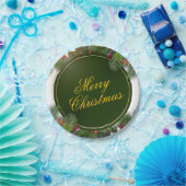 Christmas Paper Plate – Festive Holiday Tableware ペーパープレート (パーティー)