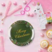 Christmas Paper Plate – Festive Holiday Tableware ペーパープレート (パーティー)