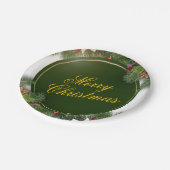 Christmas Paper Plate – Festive Holiday Tableware ペーパープレート (アングル)