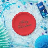 Christmas Paper Plate – Festive Holiday Tableware ペーパープレート (パーティー)