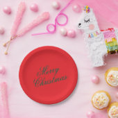 Christmas Paper Plate – Festive Holiday Tableware ペーパープレート (パーティー)
