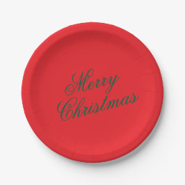Christmas Paper Plate – Festive Holiday Tableware ペーパープレート