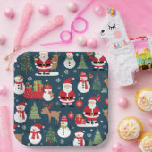 Christmas Paper Plates ペーパープレート (パーティー)