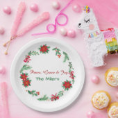 Christmas Paper Plates ペーパープレート (パーティー)