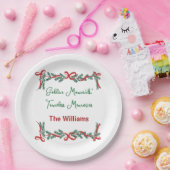 Christmas Paper Plates – Holiday Celebrations ペーパープレート (パーティー)