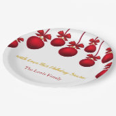 Christmas Paper Plates– Holiday Party Table Esse ペーパープレート (アングル)