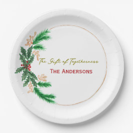 Christmas Paper Plates –  Party Table Accessories ペーパープレート