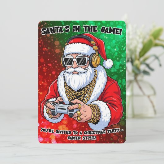 Christmas Party 招待状 (スタンド正面)